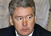 Moskaus Bürgermeister Sergei Sobyanin / Sergej Sobyanin